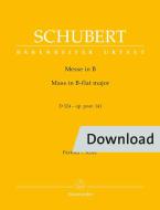 Messe in B-Dur op. post. 141 D 324 Download