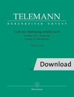 Gott der Hoffnung erfülle euch TVWV 1:634 Download