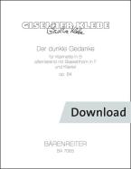Der dunkle Gedanke op. 84 Download