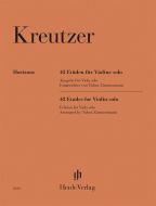 42 Etüden für Violine solo 