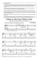 I Want To Die Easy When I Die 