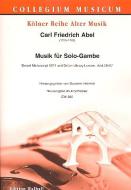 Musik für Solo-Gambe 