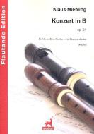 Konzert B-Dur op. 21 