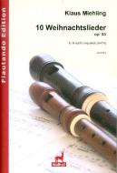 10 Weihnachtslieder op. 83 