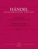 Triosonate F-Dur HWV 405 