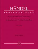 O singet unserm Herrn ein neues Lied HWV 249a 