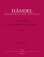 As Pants The Hart / So wie der Hirsch nach Wasser schreit HWV 251e 