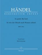 As Pants The Hart / So wie der Hirsch nach Wasser schreit HWV 251e Standard