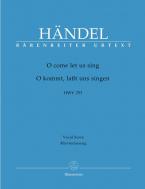 O kommt, lasst uns singen HWV 253 Standard