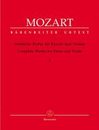 Sämtliche Werke für Klavier und Violine 1 Standard