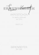 Akrostichon op. 237a 