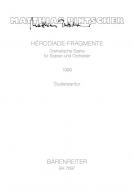 Hérodiade-Fragmente (1999) 