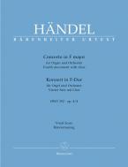 Konzert F-Dur op. 4/4 HWV 292 Standard