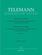 Konzert C-Dur für Violine und Orchester TWV 51:C3 