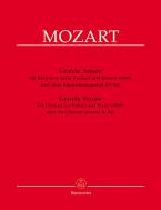 Grande Sonate nach dem Klarinettenquintett KV 581 Standard