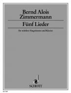 Fünf Lieder 