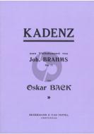 Kadenz zum Violinkonzert op. 77 von Johannes Brahms 