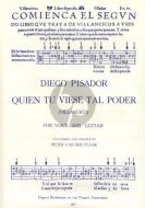 Quien tu Viese tal Poder (v/d Staak) 