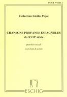 Chanson profanes espagnoles Vol. 1 