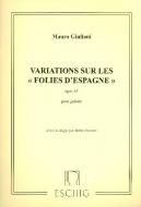 Variations sur les 'Folies d'Espagne' 