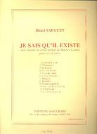 Je sais qu'il existe 