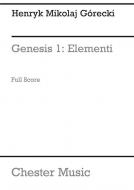 Genesis 1: Elementi Op. 19 No. 1 