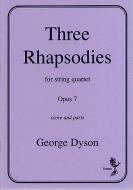 Three Rhapsodies Op. 7 