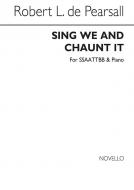 Sing We And Chaunt In 