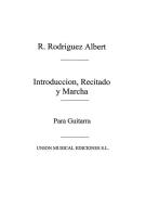 Introduccion Recitado Y Marcha for Guitar 