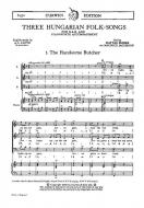 Seiber, M Three Hungarian Folk-Songs SAB Piano 