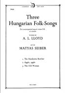 Seiber, M Three Hungarian Folk-Songs SS Unison 