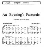 Shaw, W An Evening's Pastorale TTBB/Tonic 