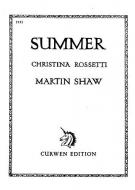 Shaw, M. Summer Voice/Piano 