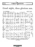 Good Night, Thou Glorious Sun 