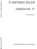 Sonata No.71 (Azpiazu) For Guitar 