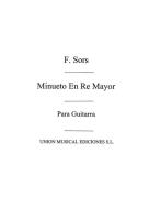 Minuet En Re Mayor D Major (Galindo) For Guitar 