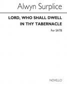 Lord, Who Shall Dwell In Thy Tabernacle 