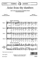 Thiman, E Arise From Thy Slumbers TTBB/Piano 