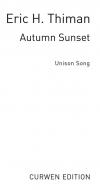 Thiman, E Autumn Sunset Unison/Piano 