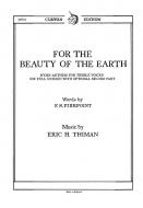 Thiman, E For The Beauty Of The Earth Unison/Piano 