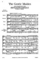 Thiman, E The Gentle Maiden SATB 
