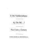 Ay de Mi Romance Viejo (Azpiazu) for Voice and Guitar 