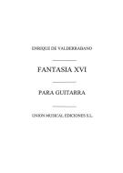 Fantasia XVI En Re Menor D Minor (Tarrago) For Guitar 