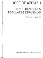 Cinco Canciones Populares Espanolas 