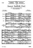Warren Sweet Suffolk Owl SATB 