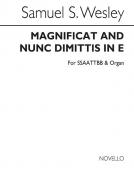 Magnificat & Nunc Dimittis In E 