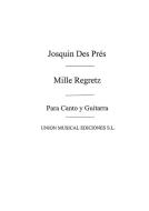 Mille Regretz Cancion 