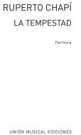 La Tempestad Partitura 