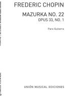 Mazurka No.22 op. 33 No.1 