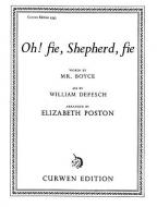 Defesch, W Oh! Fie, Shepherd, Fie Voice/Piano 